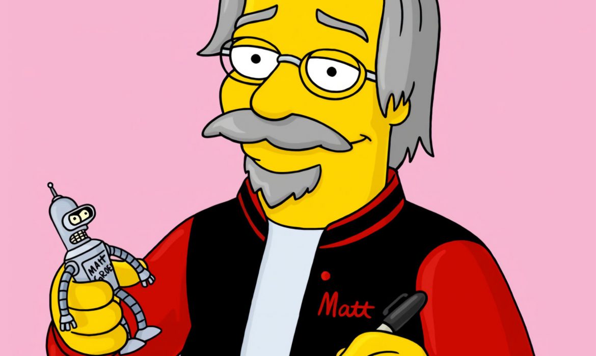 Matt Groening e Netflix enfim se conheceram. Shippando desde já.