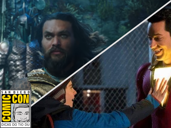 SDCC: Trailers de Aquaman e Shazam