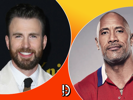 Chris Evans e Dwayne Johnson farão filme de Natal na Amazon