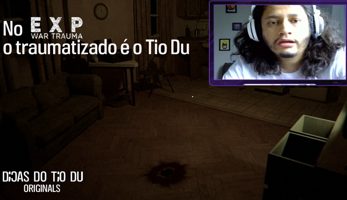 No “EXP: War Trauma”, o traumatizado é o Tio Du