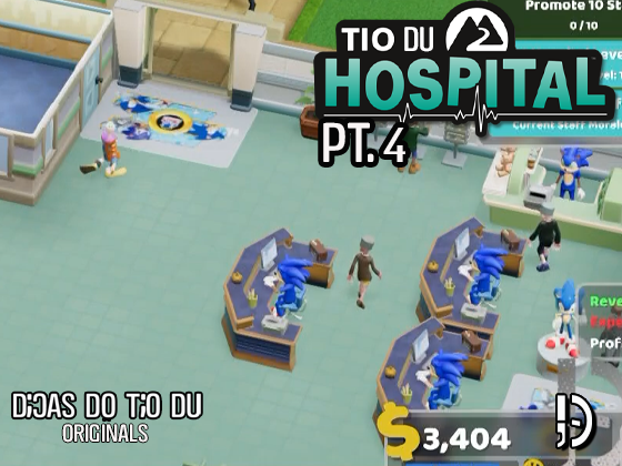 Falindo o Hospital e abrindo Restaurante em “Two Point Hospital”