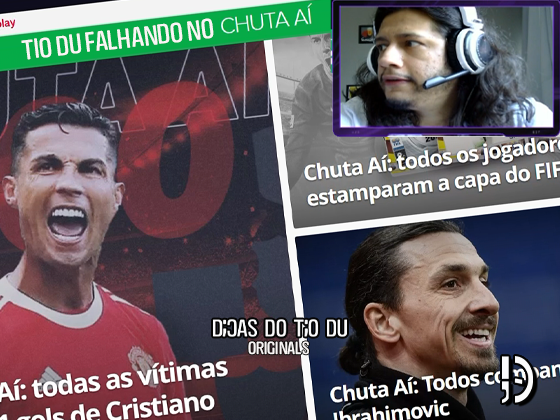 Tio Du falhando no “Chuta Aí”