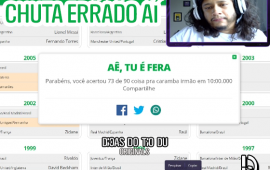 Chuta Errado aí! Novo vídeo do canal