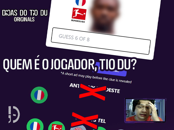Quem é o Jogador, Tio Du? – Cortes da live