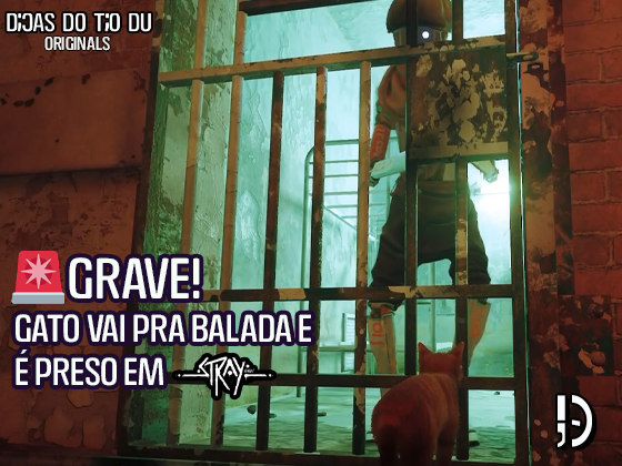 GRAVE! Gato vai pra balada e é preso em “Stray”, o jogo do gatinho