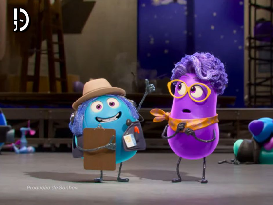 Disney lança teaser de “Produção de Sonhos”, derivado de “Divertida Mente”