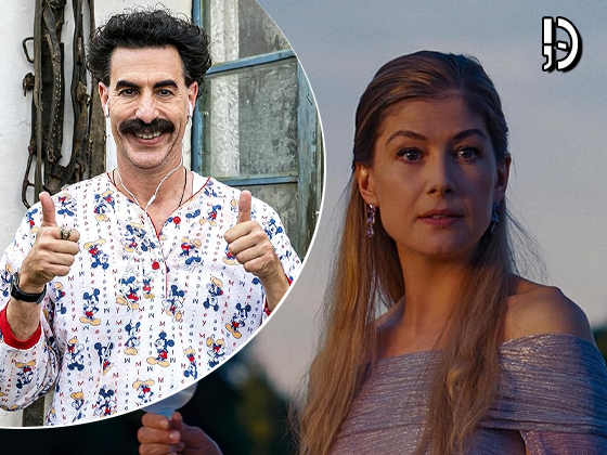 Sacha Baron Cohen e Rosamund Pike estrelarão “Ladies First”