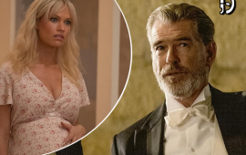 Lily James e Pierce Brosnan estrelarão reboot de “Risco Total”