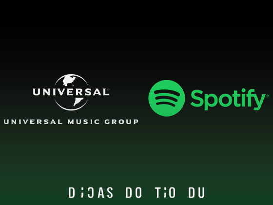 Spotify anuncia novo acordo com a Universal Music Group