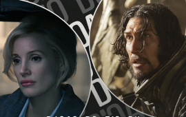 Jessica Chastain e Adam Driver estrelarão série dramática “The Dealer”