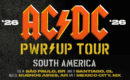 AC/DC confirma retorno ao Brasil com show único em 2026